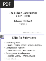 SiLabs C8051F020 Timers