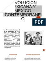 Revolucion Mexicana y Mexico Contemporaneo