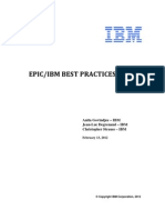 EpicIBM Best Practices 2012 Final