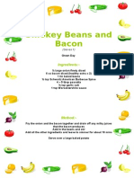 Smokey Beans and Bacon Recipe for One