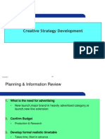 Creative Strategy Development