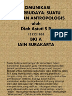 Komunikasi Antarbudaya: Suatu Tinjauan Antropologis