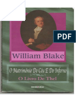 Willian Blake - O Matrimônio Do Céu E Do Inferno E O Livro D