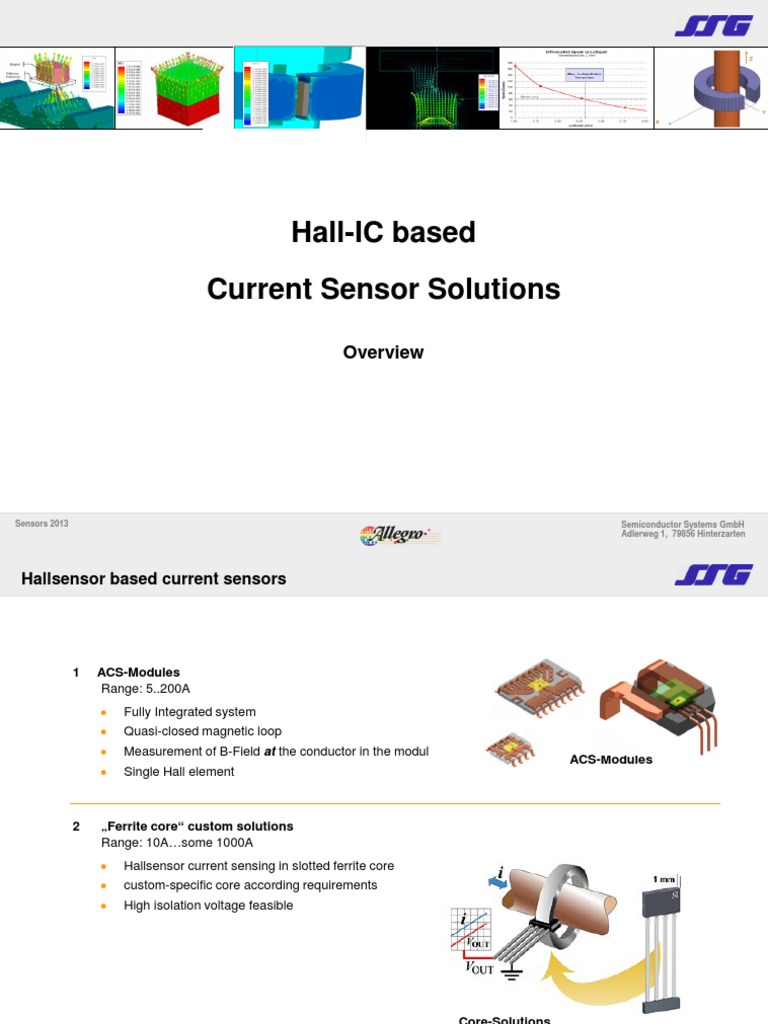 Current Sensors PDF Field Effect Transistor Electric Current