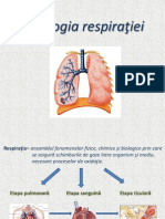 Fiziologia respiratiei