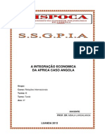 ISPOCA-Integração Economica Da Africa-Angola