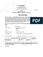 326fbbharti Airtel LTD, Short Term Project Trainees (HR) Notice 2013