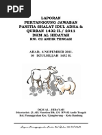Download Laporan Panitia Qurban 1431 2011 Edisi Kecil by Mambaul Ulum Moemboel SN176287465 doc pdf