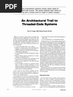 An Architectural Trail To Threaded-Code Systems