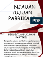 Tinjauan Tujuan Pabrikasi