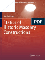 Statics of Historic Masonry Constructions