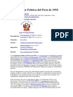 Constitución Perú 1993