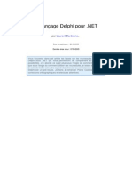 Langage Delphi Dot Net