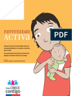 Guía para promover la paternidad activa y la corresponsabilidad en el cuidado y crianza de los niños y niñas, chile