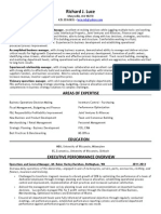 VP Operations Performance Optimization in Seattle WA Resume Richard Luce