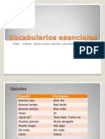 Vocabularios Esenciales