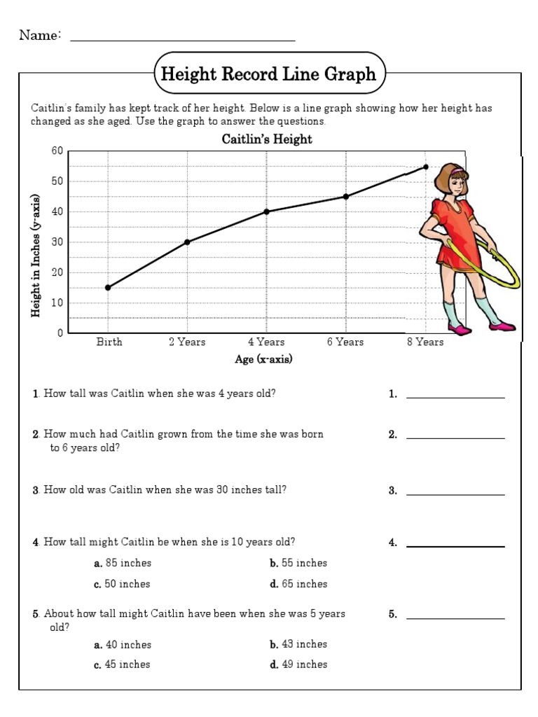 Line Graph Simple 1 | PDF