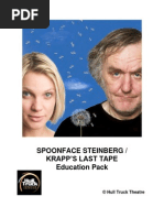 Spoonface Steinberg & Krapp's Last Tape Education Pack PDF