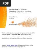 Introduction To OMG's New Standard DMN 1.0