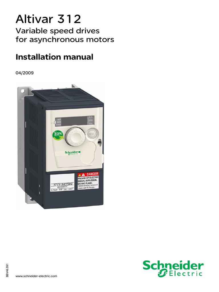 Atv312 Installation Manual En Bbv46391 01 Fuse Electrical Cable