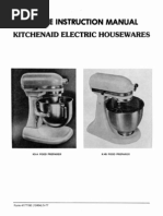 Download Kitchen Aid K45 Service Manual For Hobart Made Vintage Mixers by thereadingshelf SN176382158 doc pdf