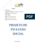 Projeto Inclusão Social