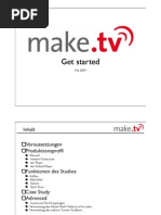 Download Technical guide for livestream with maketv by maketv GmbH SN17638336 doc pdf