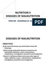 Diseases of Malnutrition