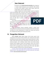 Download Pengertian Internet Dan Intranet by fudzhd SN17640763 doc pdf