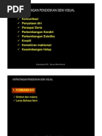Kepentingan Pendidikan Seni Visual