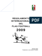 IFAF Flag Rulebook 2009 ITA