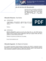 Contrato de Prestacao de Servicos de Manutencao