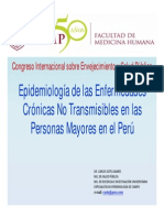 Epidemiologia de Las Enfermedades Cronicas No Transmisibles