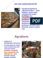 Agribisnis Dan Agroindustri