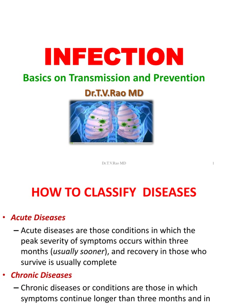 Infection Transmission and Control Basics | PDF | Transmission ...