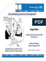 Consolidating Service Development: Angela Mack