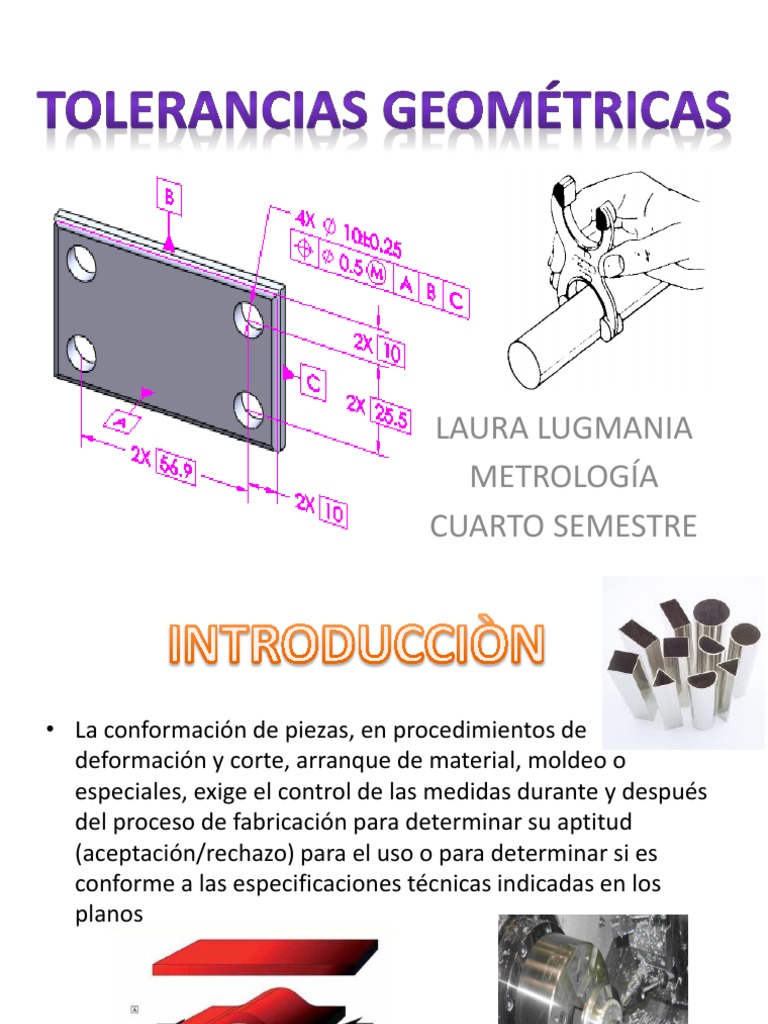 Tolerancias de Posicion | Tolerancia de ingeniería | Geometria plana)
