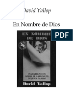 En Nombre de Dios (David Anthony Yallop)