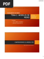 TEMA 2. Modelos de Redes