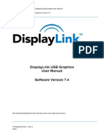 Displaylink Usb Graphics User Manual Software Version 7.4