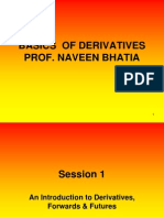 Basics of Derivatives Prof. Naveen Bhatia