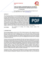 Detailed Analyses of Steel and Reinforced Concrete Buildings Damaged by The 2003 Bam Earthquake in Iran