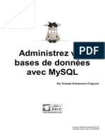 Administrez vos bases de données avec MySQL