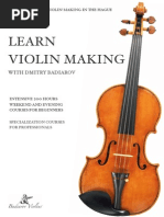 Learn Violin-Making With Dmitry Badiarov