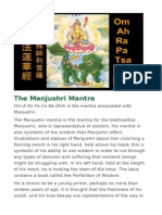 Manjushri Mantra Wisdom Symbol