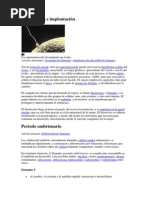 Fertilización e Implantación