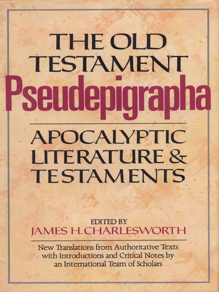 Charlesworth JH Ed Old Testament Pseudepigrapha Vol 1 Apocalyptic Literature & Testaments Doubleday 1983