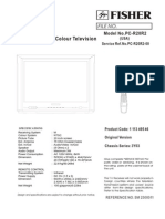 Fisher Naoki Mitsui Columbia PC-R20R2 PCR20R2 Chassis 3Y03 3Y07 LC863224A LA76814K TDA9852 HCD405