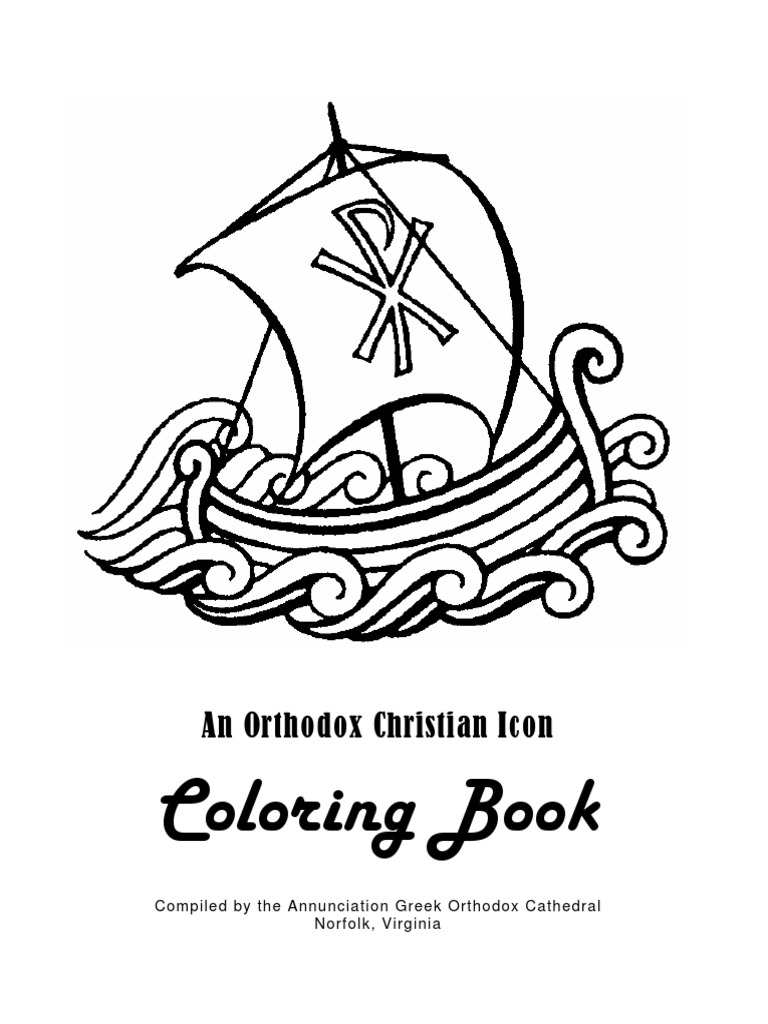 Download Coloring Book: An Orthodox Christian Icon
