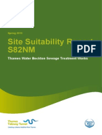 Site Suitability Report S82NM: Thames Water Beckton Sewage Treatment Works